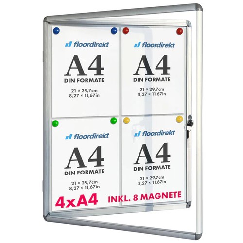 Schaukasten inkl magnete - |,