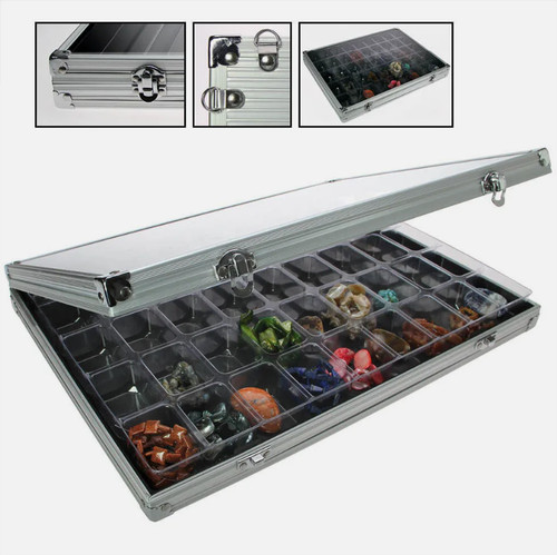 Alu schaukasten fächer - alu,