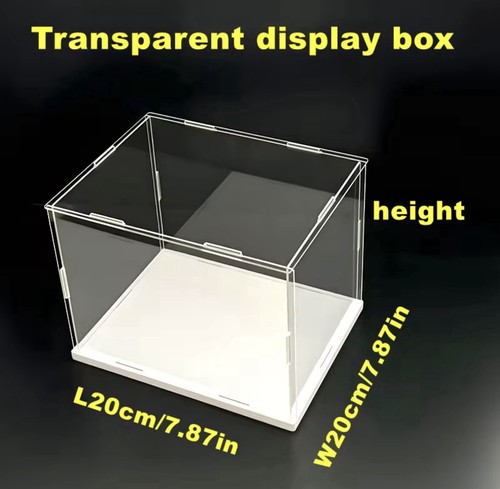 Acryl vitrine maße 20x20x25cm - acryl,