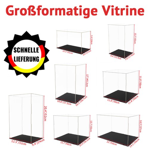 Große vitrine acryl - große,